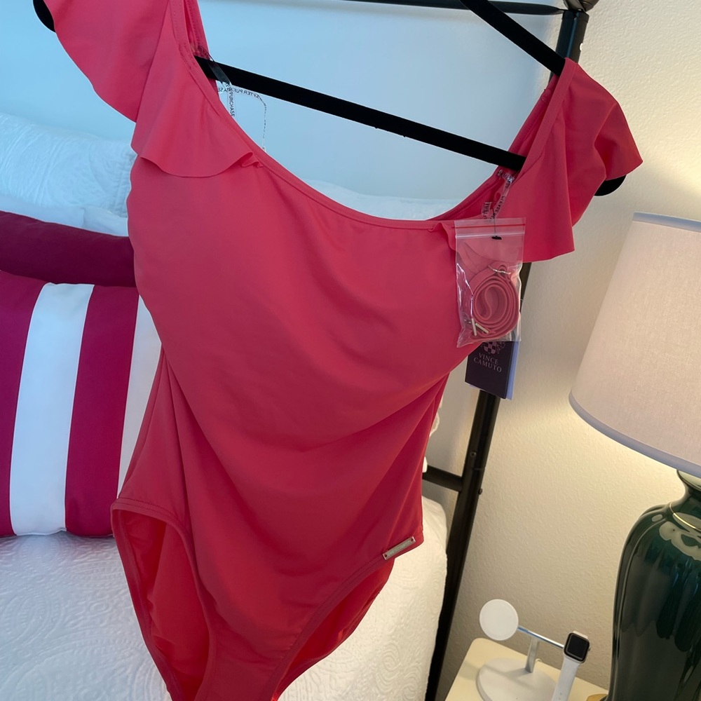 Gorgeous Vince Camuto “watermelon” swim suit!